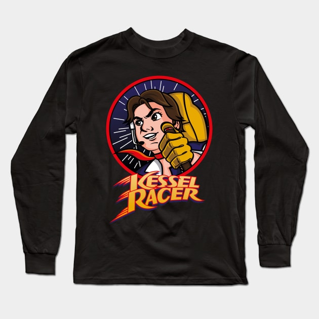 Kessel Racer Long Sleeve T-Shirt by Olipop